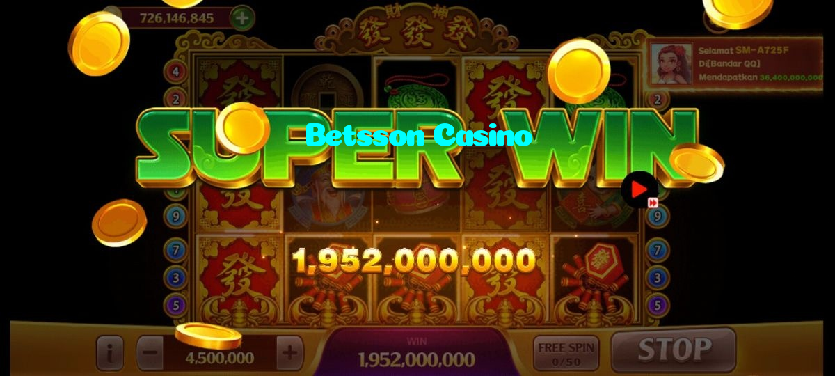 Betsson Casino casino presented on mobile device in Pakistan with slots and live games